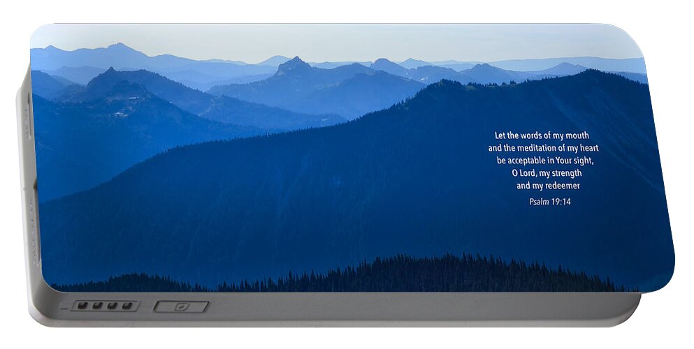 Let My Words Portable Battery Charger featuring the photograph Let my words by Lynn Hopwood