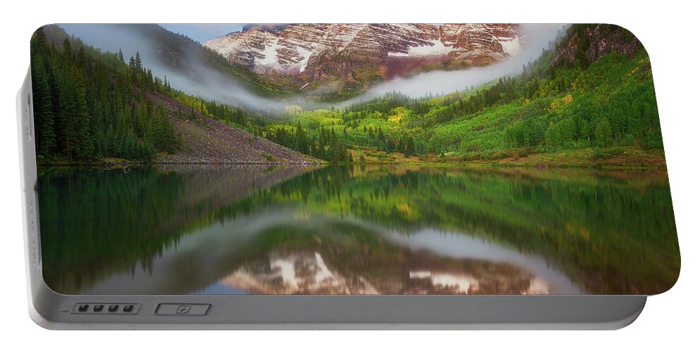 Maroon Bells Portable Battery Charger featuring the photograph Let the Bells Ring by Darren White