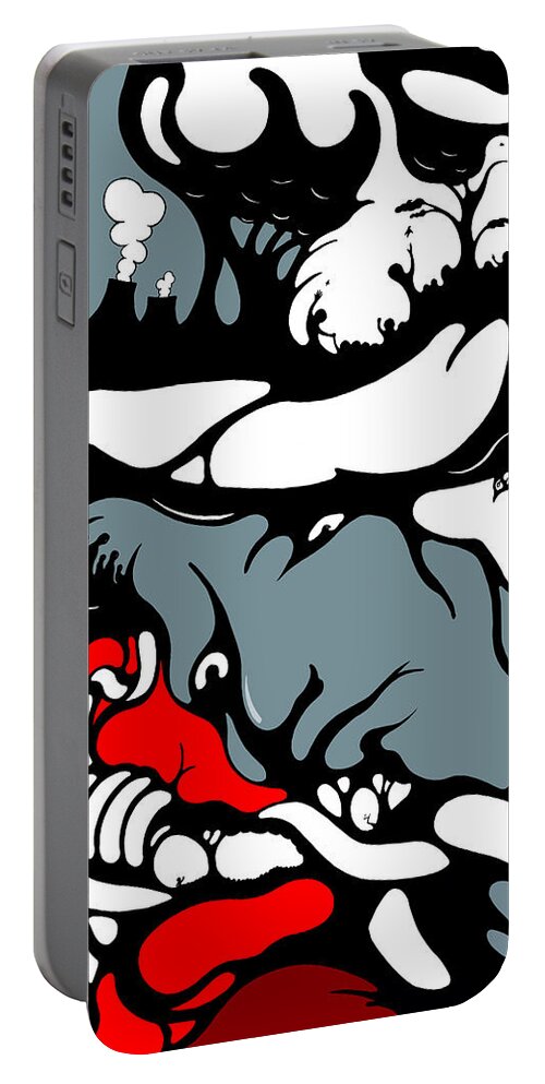 Man Portable Battery Charger featuring the digital art Letting Go by Craig Tilley