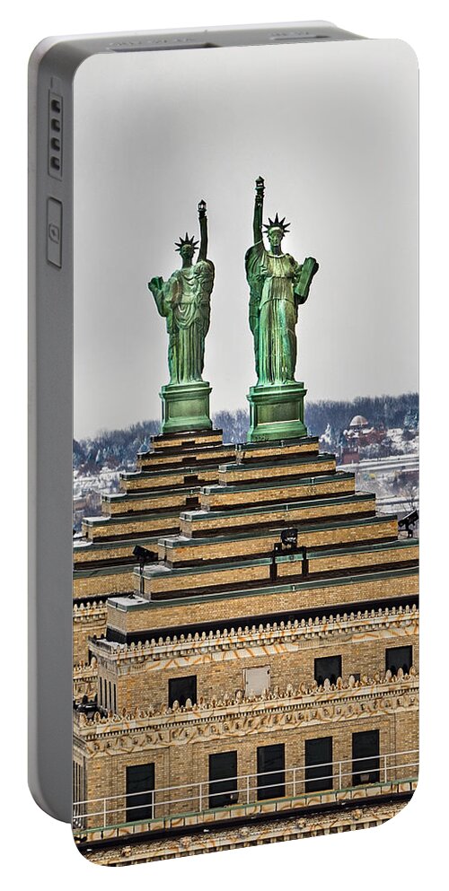  Portable Battery Charger featuring the photograph Liberty by Dave Niedbala