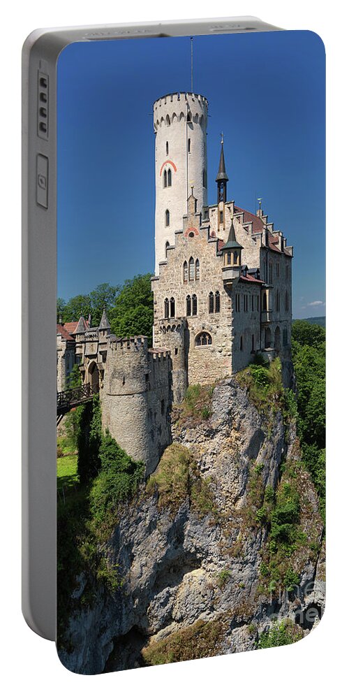 Lichtenstein Castle Portable Battery Charger featuring the photograph Lichtenstein Castle by Yair Karelic