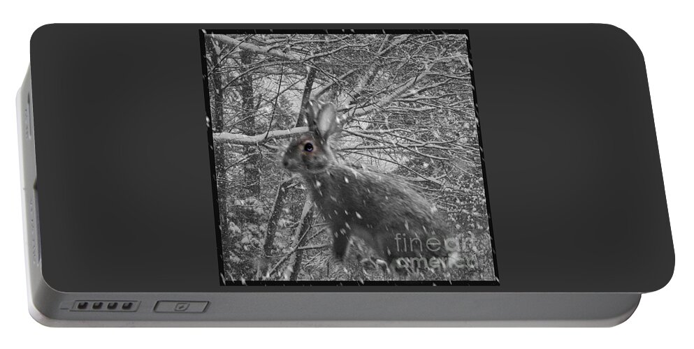 Black And White Portable Battery Charger featuring the photograph Life Can Get Complicated by Barbara S Nickerson