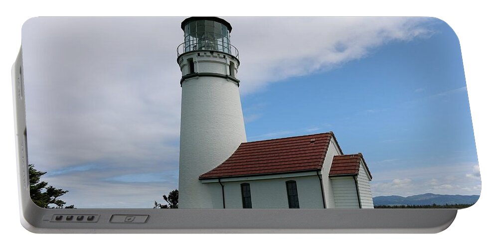 Oregon Portable Battery Charger featuring the photograph Lighthouse - 2 by Christy Pooschke