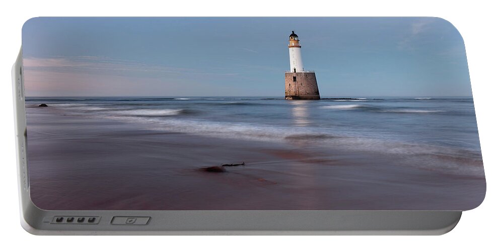 Rattray Head Lighthouse Portable Battery Charger featuring the photograph Lighthouse by Grant Glendinning