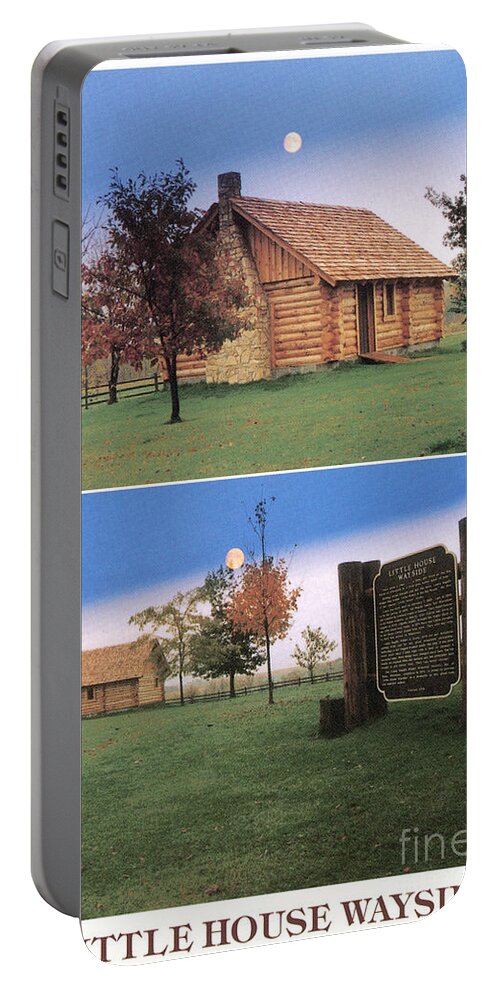 1995 Portable Battery Charger featuring the photograph Little House On The Prairie by Granger