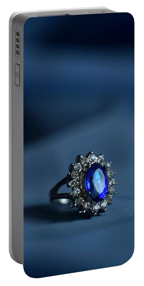 Small Portable Battery Charger featuring the photograph Little silver gift by Jaroslaw Blaminsky