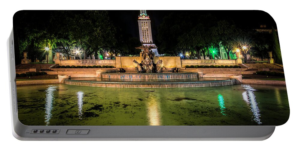 Texas Portable Battery Charger featuring the photograph Littlefield Gateway by David Morefield