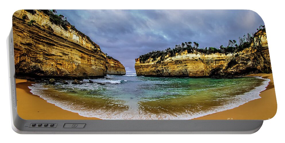 Loch Ard Portable Battery Charger featuring the photograph Loch Ard Gorge by Howard Ferrier