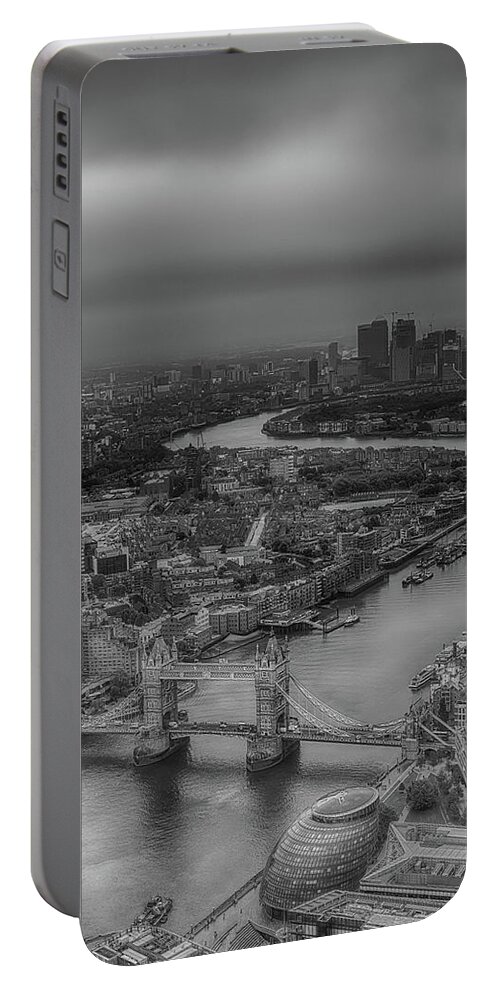 Chriscousins Portable Battery Charger featuring the photograph London's Calling by Chris Cousins