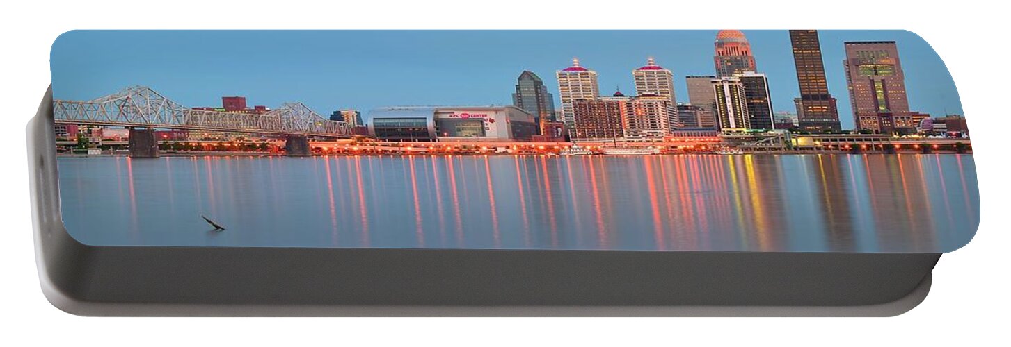 Louisville Portable Battery Charger featuring the photograph Long Louisville by Frozen in Time Fine Art Photography