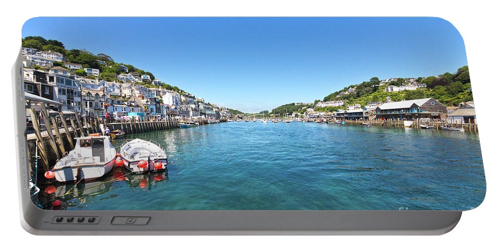 Cornwall Portable Battery Charger featuring the photograph Looe East Cornwall by Terri Waters