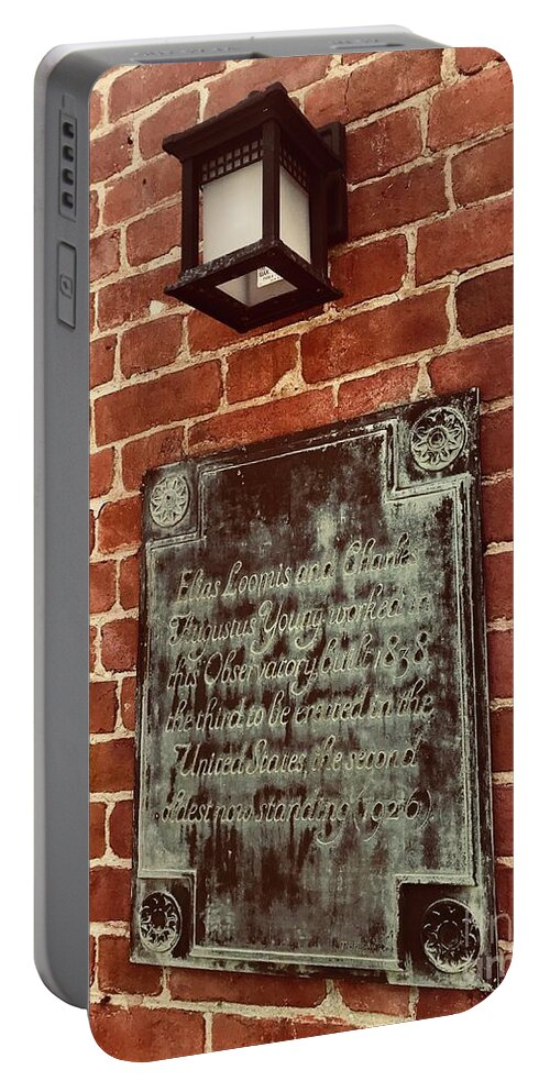 Loomis Observatory Portable Battery Charger featuring the photograph Loomis Observatory 2 by Michael Krek