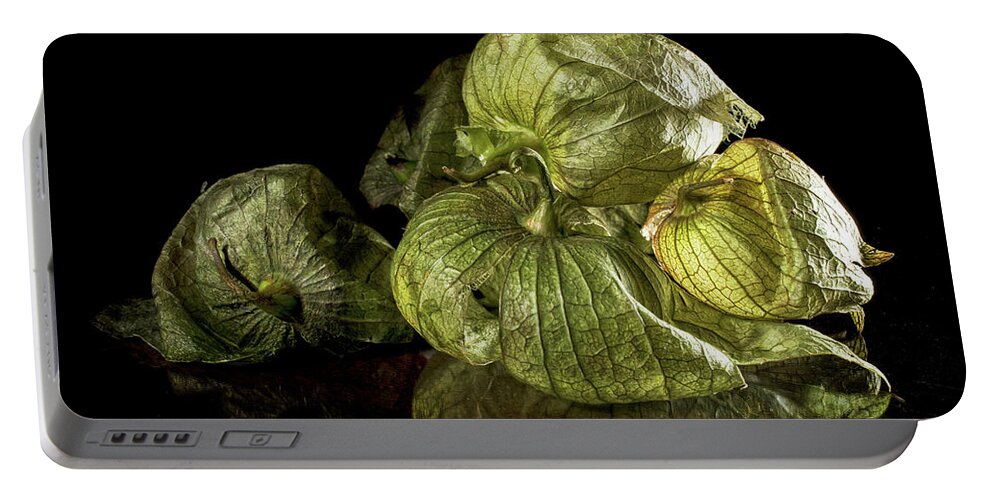 Vegetables Portable Battery Charger featuring the photograph Los Tomatillos by Robert Och