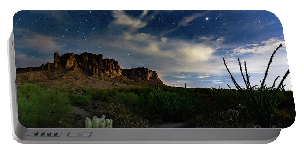 Lost Dutchman Portable Battery Charger featuring the photograph Lost Dutchman by Tassanee Angiolillo