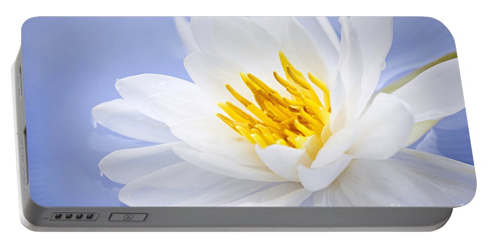 Lotus Portable Battery Charger featuring the photograph Lotus flower 2 by Elena Elisseeva