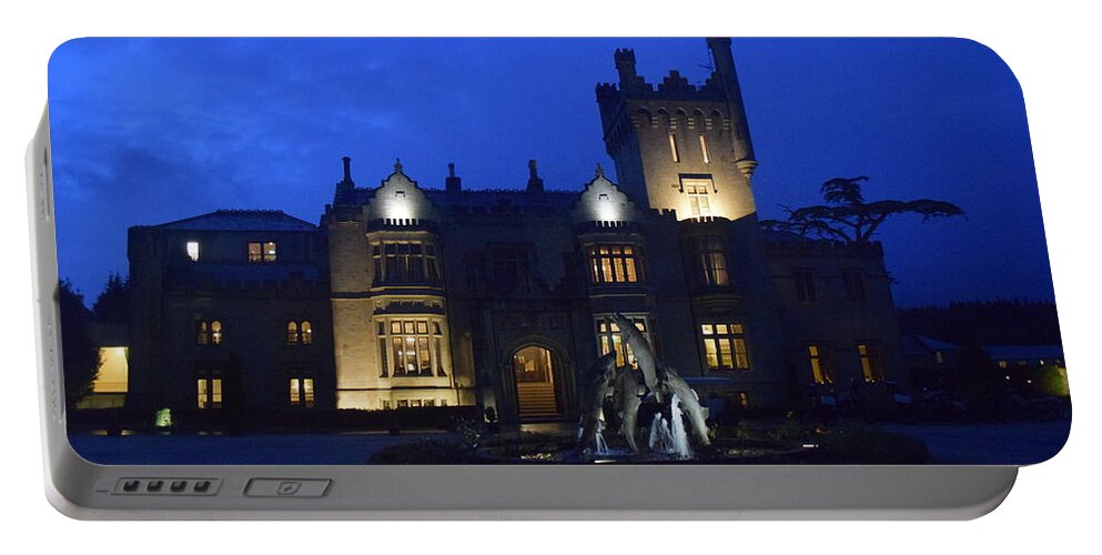 Ireland Portable Battery Charger featuring the photograph Lough Eske Castle by Curtis Krusie