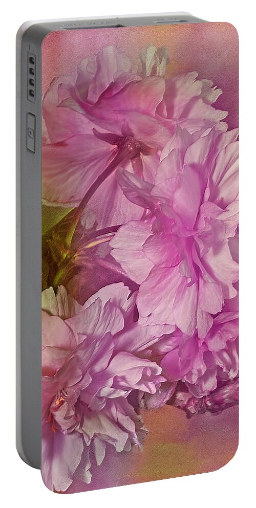 Blossom Portable Battery Charger featuring the photograph Loving Promises by Georgiana Romanovna
