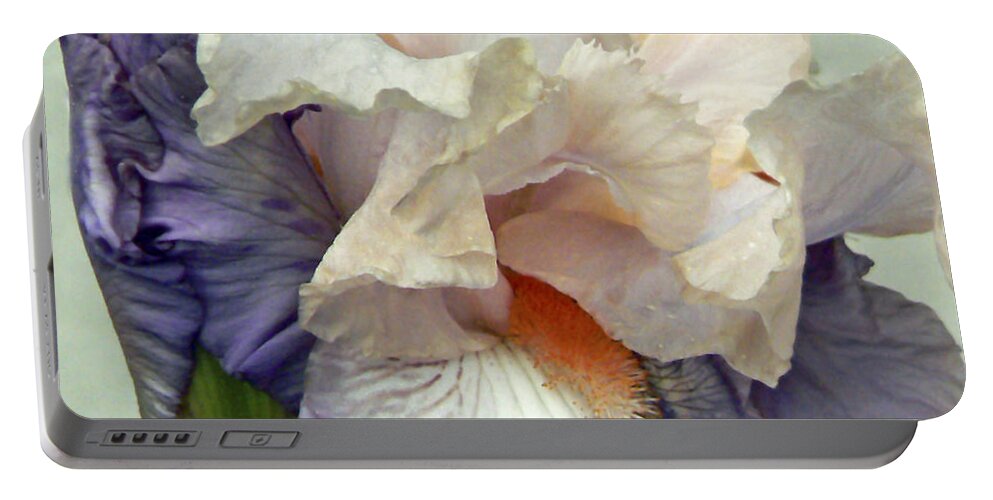 Iris Portable Battery Charger featuring the photograph Lovingly by Pamela Patch