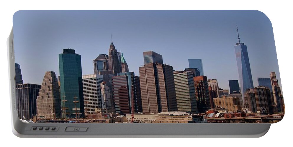 New York City Portable Battery Charger featuring the photograph Lower Manhattan NYC #2 by Christopher James