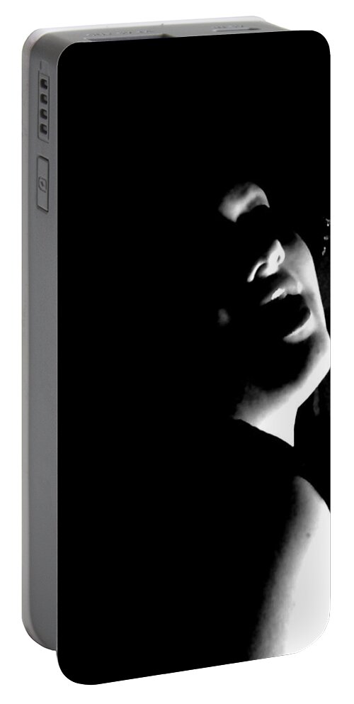 Woman Portable Battery Charger featuring the photograph Lucious Sudlety by Scarlett Royale