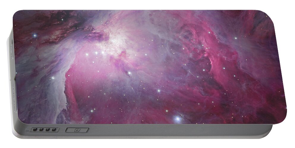 Universe Portable Battery Charger featuring the photograph M42, The Orion Nebula by Robert Gendler