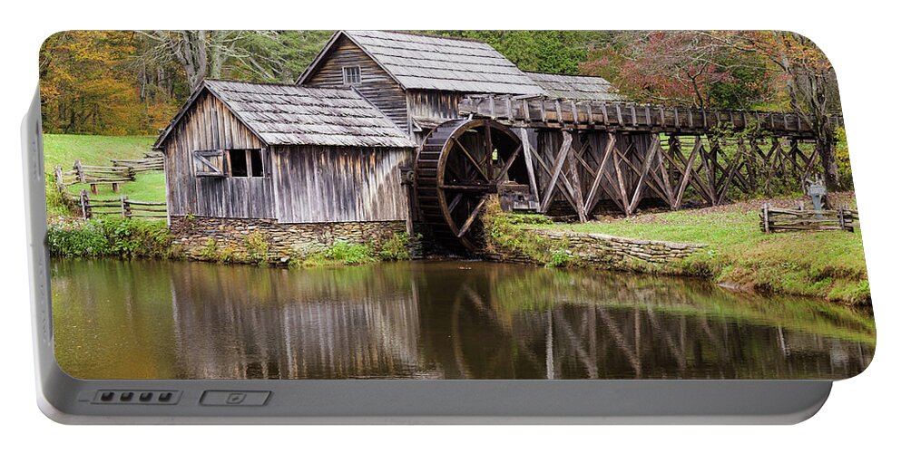 Mabry Mill Portable Battery Charger featuring the photograph Mabry Mill by Fran Gallogly