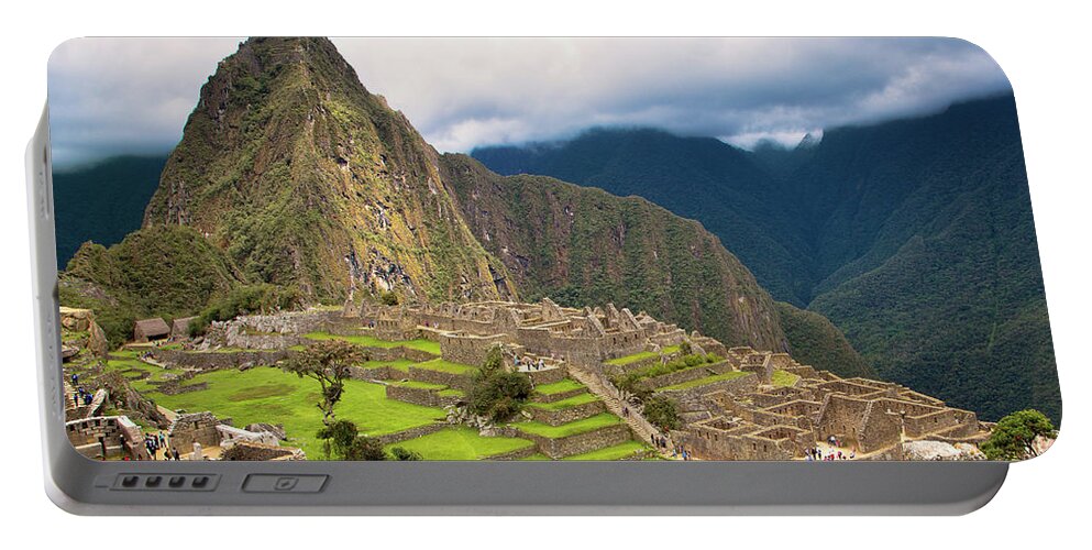 Machu Picchu Portable Battery Charger featuring the photograph Machu Picchu V by Rene Triay FineArt Photos