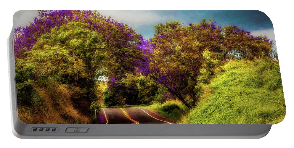 Fine Art Photography Portable Battery Charger featuring the photograph Magical Maui ... by Chuck Caramella