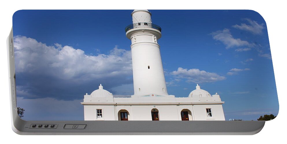 Macquarie Light House Portable Battery Charger featuring the photograph Macquarie Light House by Bev Conover