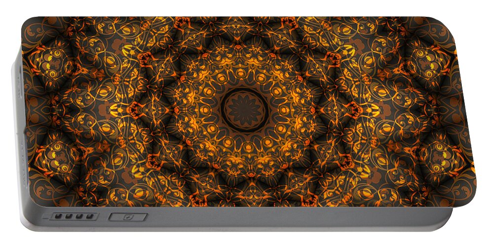 Magic Portable Battery Charger featuring the digital art Magic 14 by Justyna Jaszke JBJart