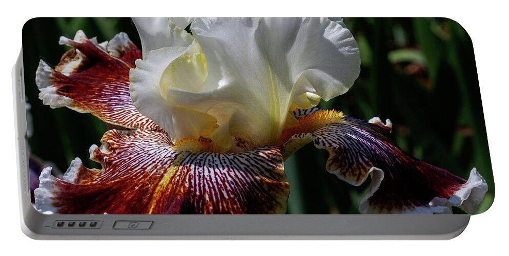 Iris Portable Battery Charger featuring the photograph Majestical by Doug Norkum