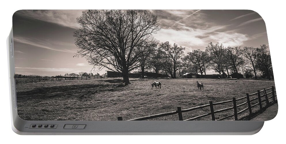 Country Living Portable Battery Charger featuring the photograph Mamaw's Place by Cynthia Wolfe