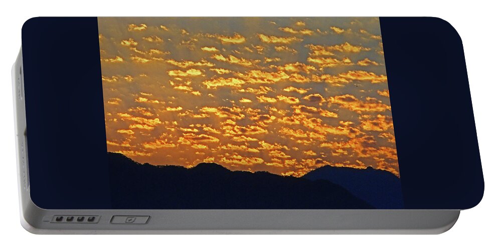 Manzanillo Portable Battery Charger featuring the photograph Manzanillo Sunset 2 by Ron Kandt
