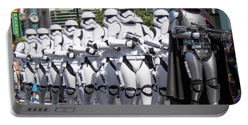 Star Wars Portable Battery Charger featuring the photograph March Of The Order by John Black