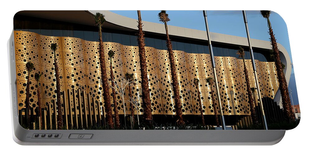 Marrakech Portable Battery Charger featuring the photograph Marrakech Airport 1 by Andrew Fare
