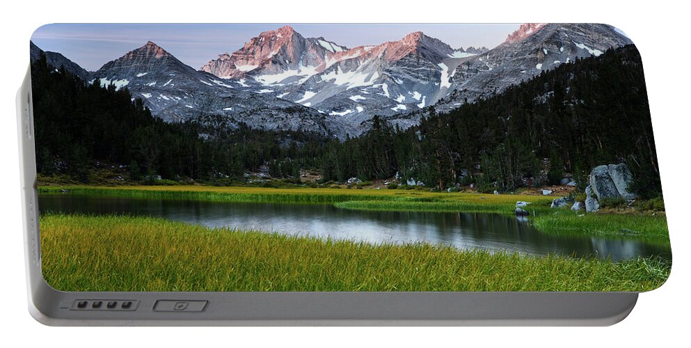 California Portable Battery Charger featuring the photograph Marsh Lake in Little Lakes Valley by Eric Foltz