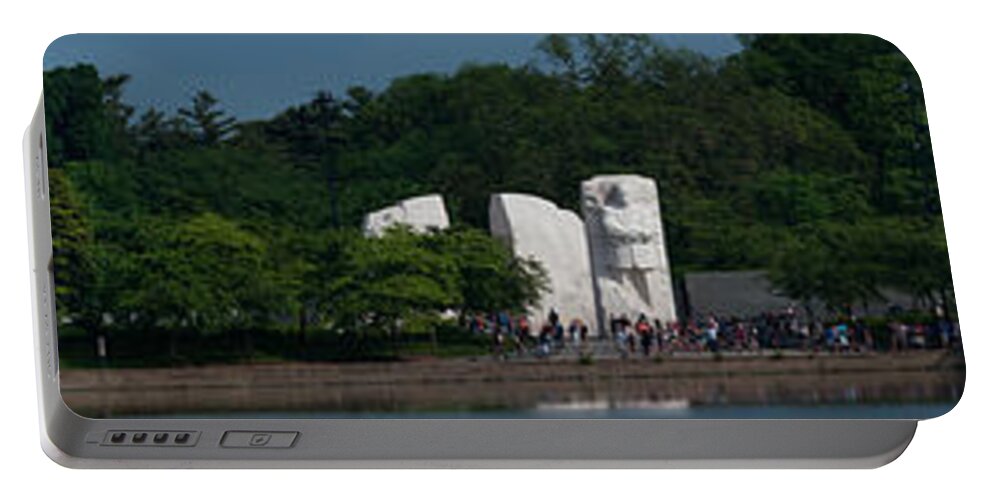 Art Portable Battery Charger featuring the photograph Martin Luther King Panoramic by Brian Green