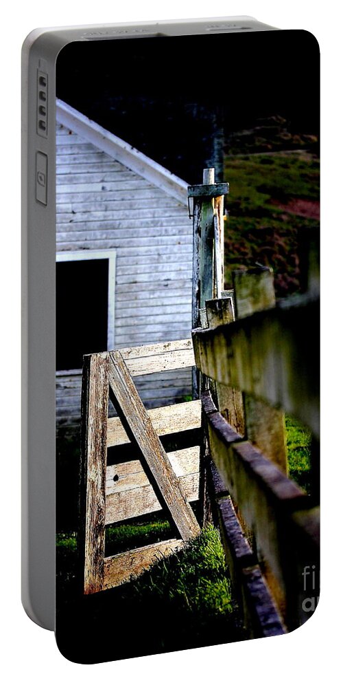 Pierce Point Ranch Portable Battery Charger featuring the photograph Memories Found by Wingsdomain Art and Photography