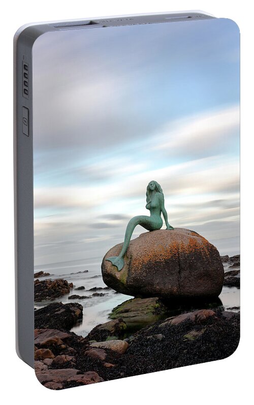 Mermaid Portable Battery Charger featuring the photograph Mermaid of the north by Grant Glendinning