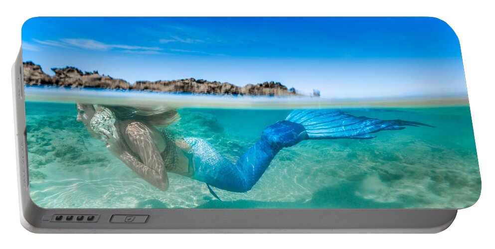 Mermaids Portable Battery Charger featuring the photograph Mermaid Shells by Leonardo Dale