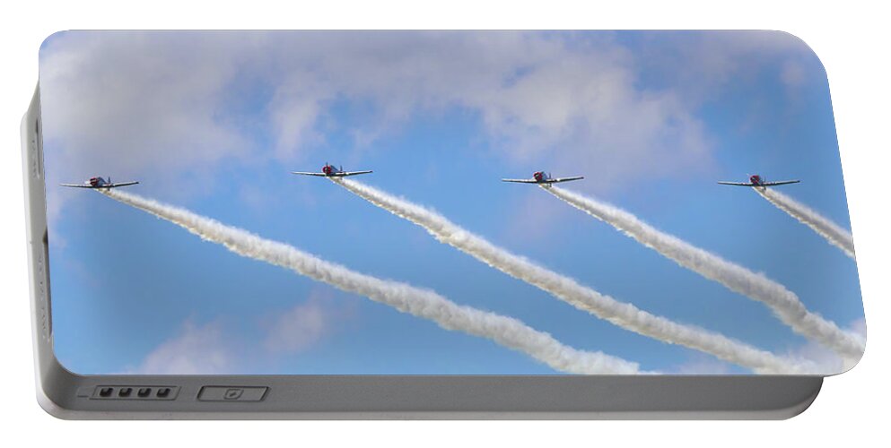 Military Portable Battery Charger featuring the photograph Military Planes by Travis Rogers