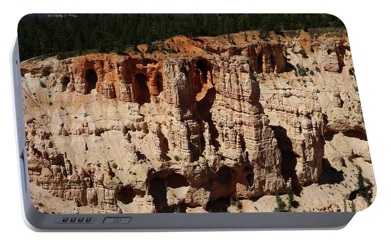 Canyon Portable Battery Charger featuring the photograph Mind Blowing Bryce Canyon View by Christiane Schulze Art And Photography