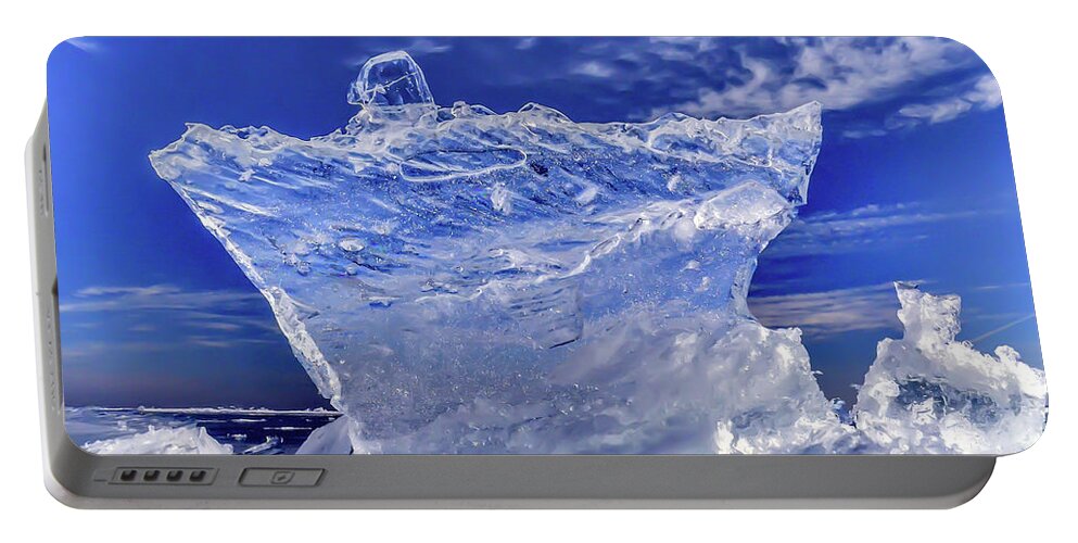 Minnesota Portable Battery Charger featuring the photograph Minnesota n-ice by Flowstate Photography