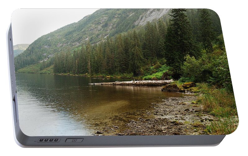 Alaska Portable Battery Charger featuring the photograph Misty Fjord 2 by Michael Peychich