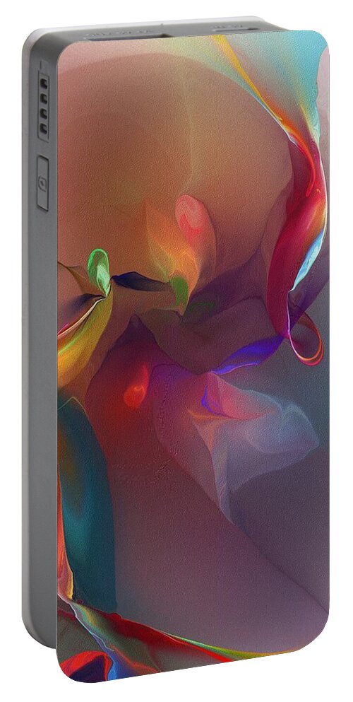Fine Art Portable Battery Charger featuring the digital art Mixed Emotions by David Lane