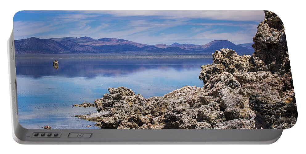  Portable Battery Charger featuring the photograph Mono Lake by Anthony Michael Bonafede