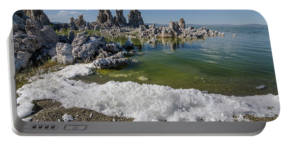 Desert Portable Battery Charger featuring the photograph Mono Lake No.4 by Margaret Pitcher