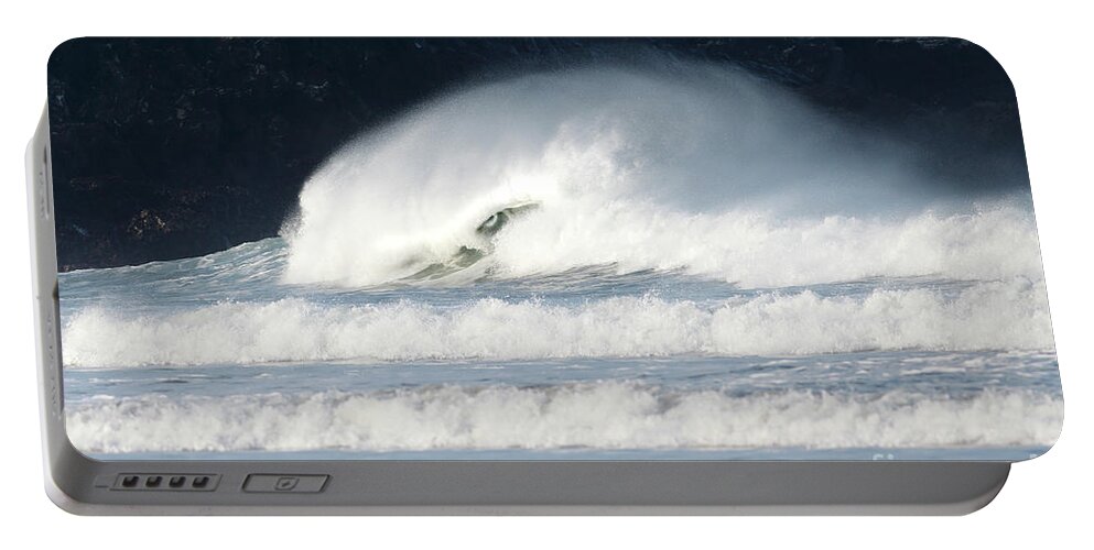Monster Portable Battery Charger featuring the photograph Monster Wave by Nicholas Burningham