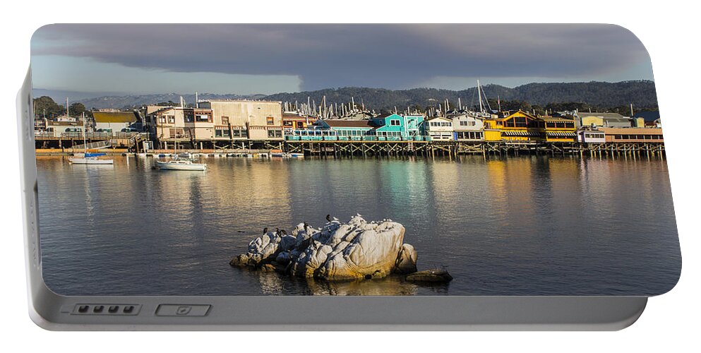 Monterey Portable Battery Charger featuring the photograph Monterey Bay, California by Venetia Featherstone-Witty