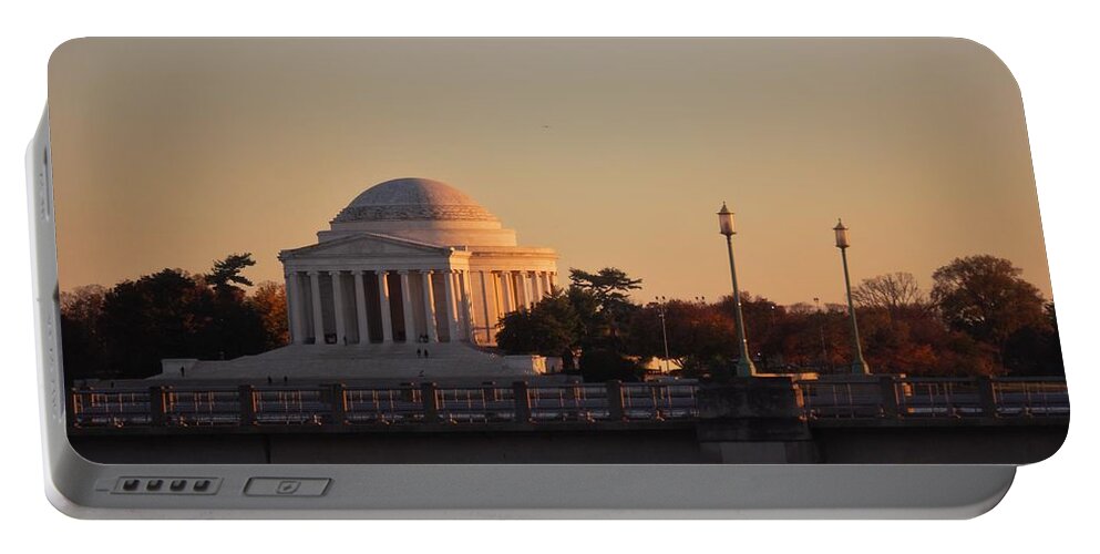Monument Portable Battery Charger featuring the photograph Monument by Jackie Russo